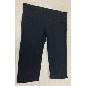 GAP WOMENS ATLETIC YOGA PULL ON CAPRIS SIZE M
